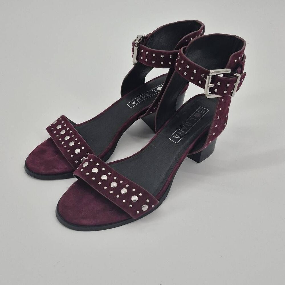 Anthropologie Sol Sana Porter Heeled Sandals Size 8.5